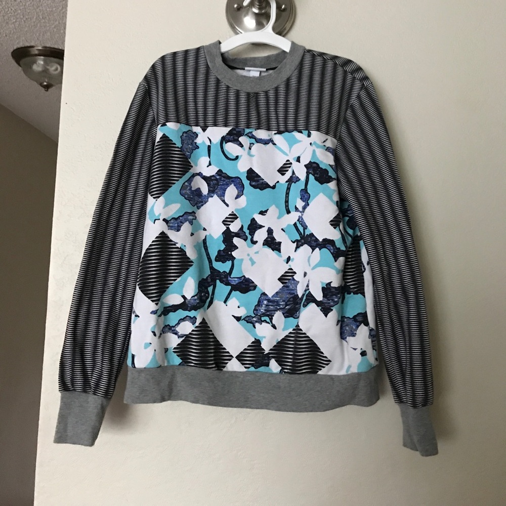 Peter Pilotto For Target Multicolor Print Sweatshirt Sz S